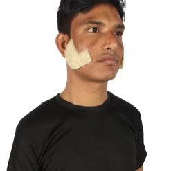HPO Adult Men's Fake Mutton Chops Side Burns | Multiple Color Options