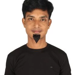 HPO Adult Men's Van Dyke Fake Goatee Beard | Multi Color Options