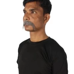 Men's Horseshoe Human Hair Mustache | Facial Hair Multiple Colors Option | HPO