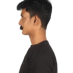 HPO Adult Men's Fake Imperial Human Hair Mustache | Multiple Color Options