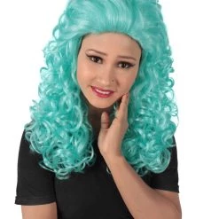 HPO Adult Women's Long Curly Country Singer Wig | Multiple Color Options