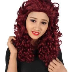 HPO Adult Women's Long Curly Country Singer Wig | Multiple Color Options