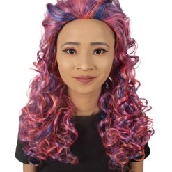 HPO Adult Women's Long Curly Country Singer Wig | Multiple Color Options