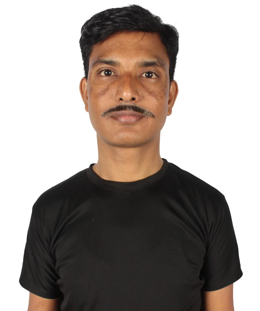 HPO Adult Men's Borat Fake Synthetic Hair Mustache | Multicolor Color Options