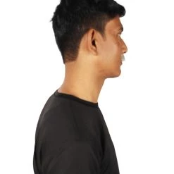 HPO Men's Human Hair Fake Mustache Cosplay Facial Hair Borat (Soft White)