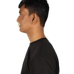 HPO Men's Human Hair Mustache Cosplay Facial Hair