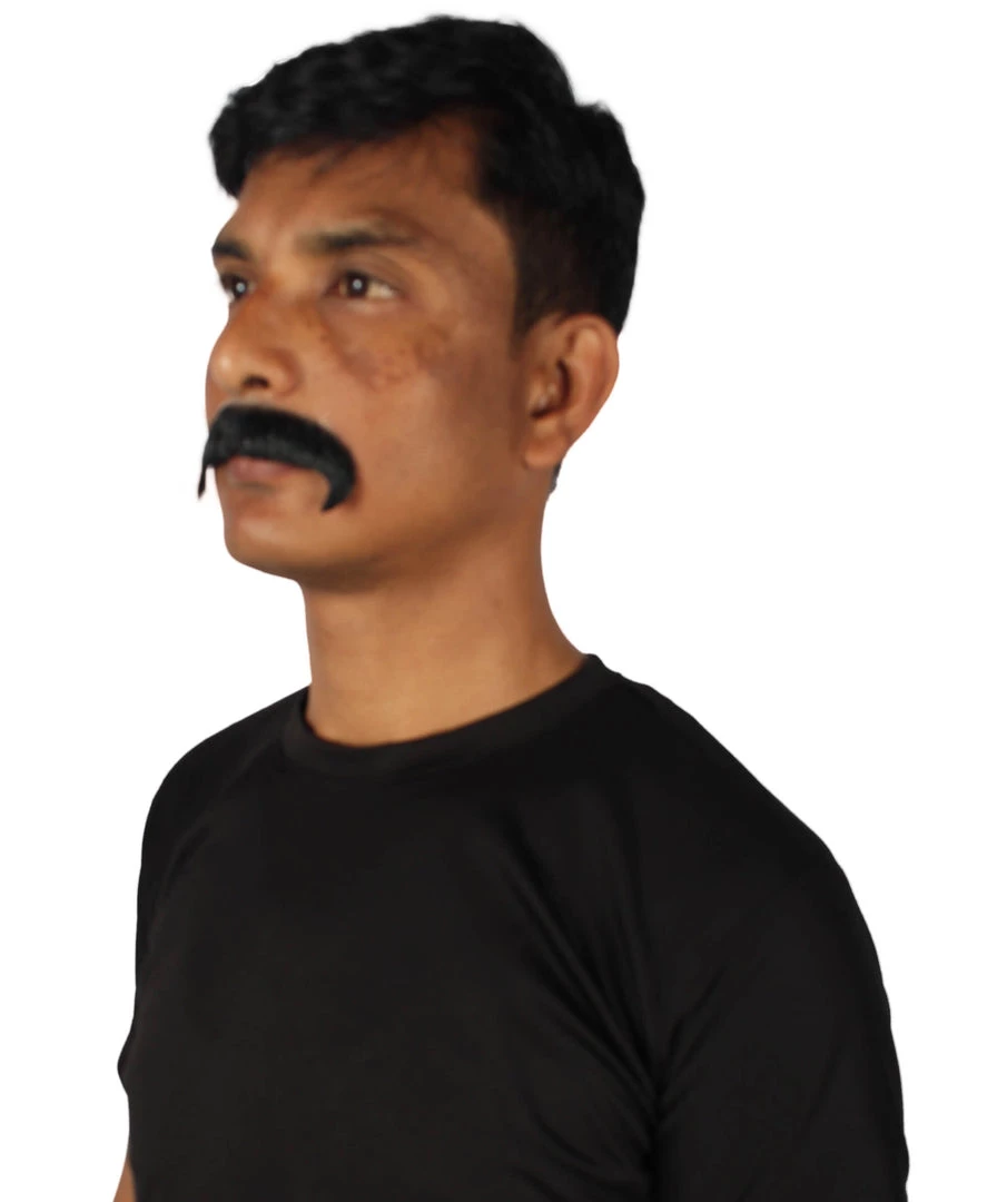 HPO Adult Men's Synthetic Hair Fake Mustache Cosplay Facial Hair | HPO
