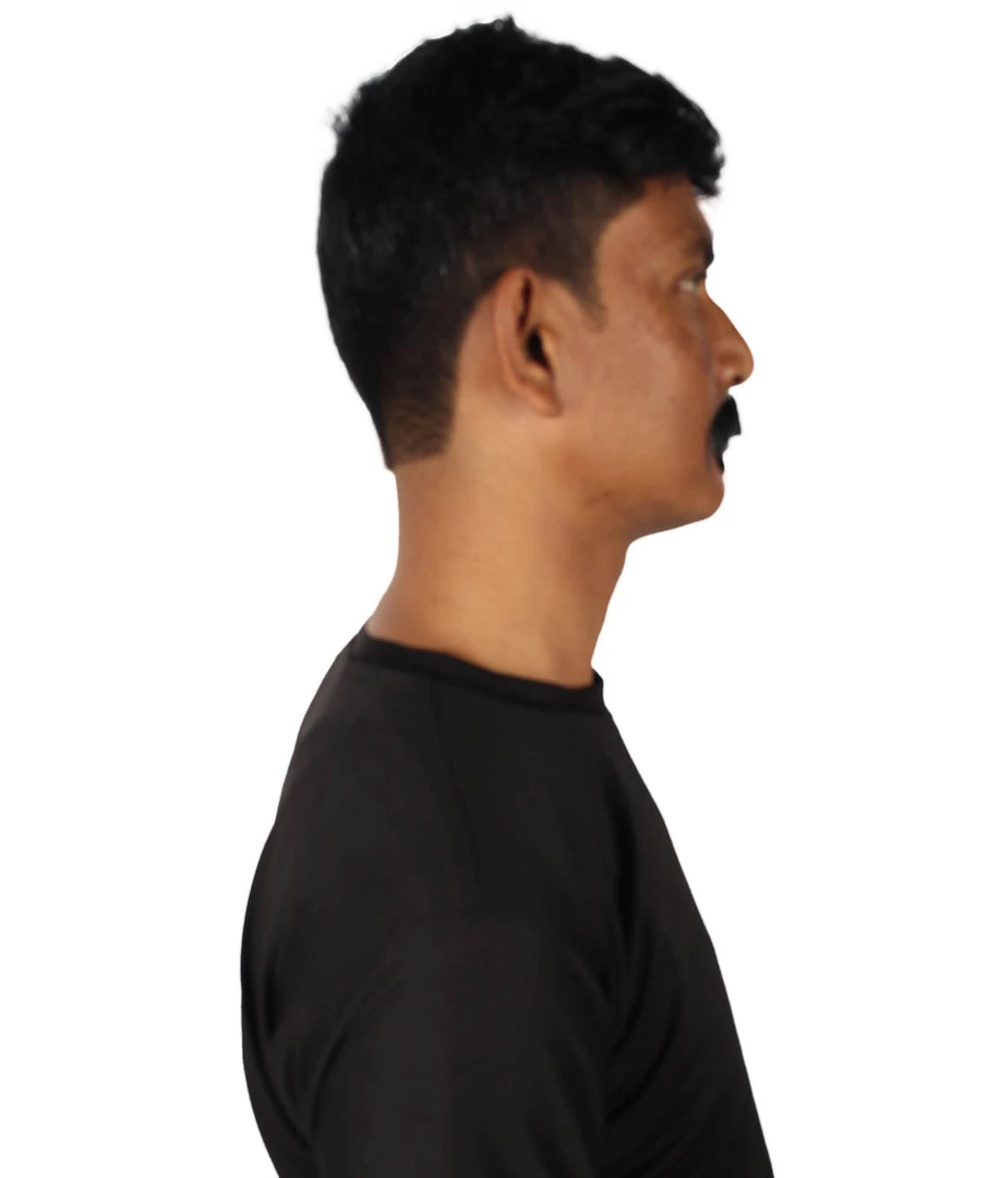 HPO Adult Men's Synthetic Hair Fake Mustache Cosplay Facial Hair | HPO