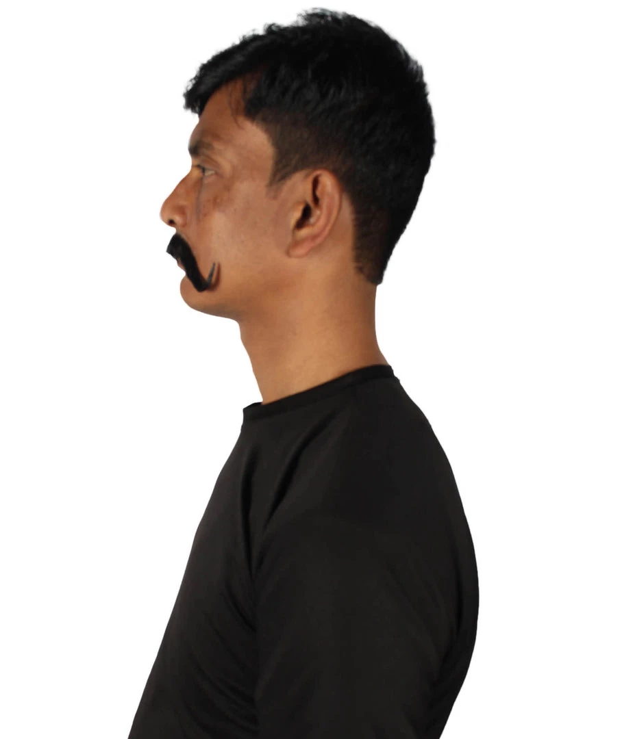 HPO Adult Men's Watson Fake Human Facial Hair Mustache