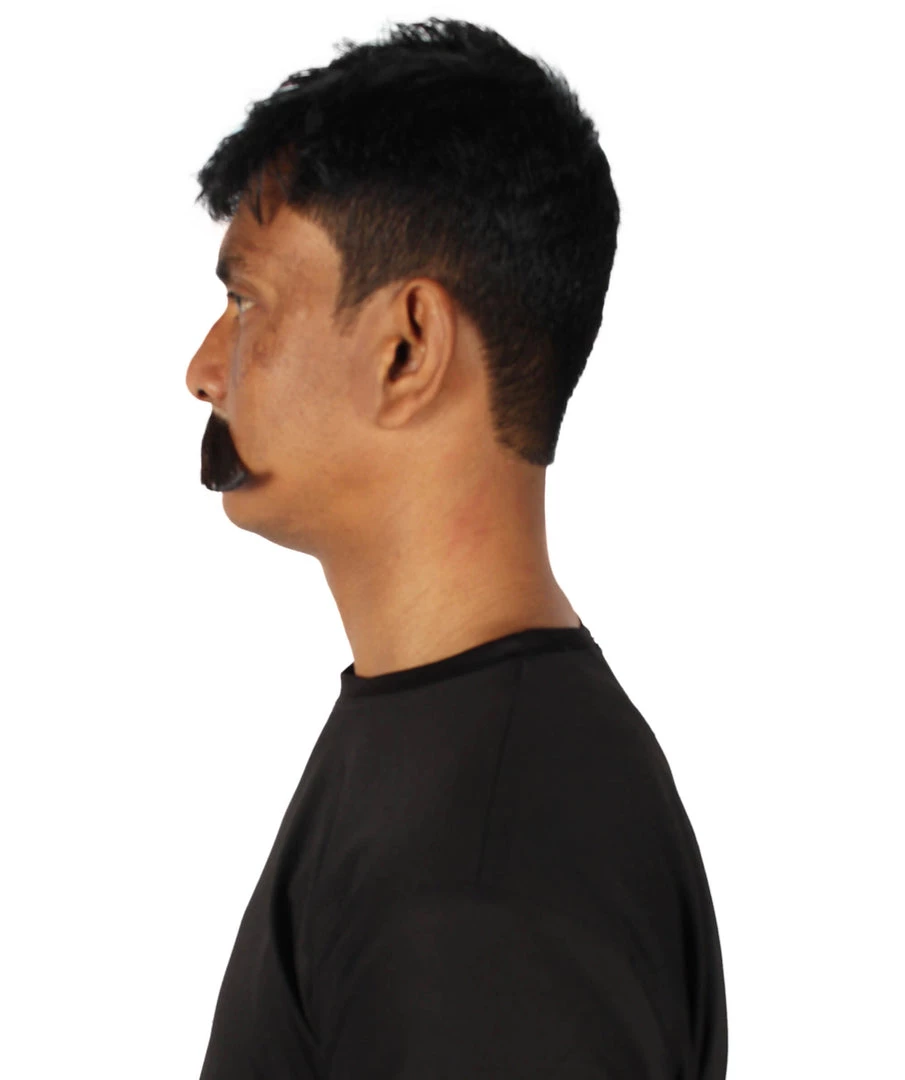 HPO Adult Men's Premium Watson Fake Human Facial Hair Mustache