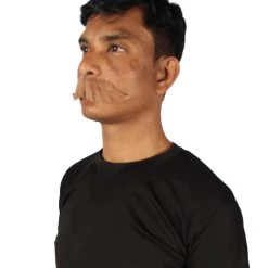 HPO Adult Men's Premium Watson Fake Human Facial Hair Mustache