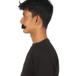 HPO Adult Men's Fake Hungarian Mustache (Black)