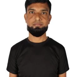 HPO Adult Men's Hollywoodian Fake Human Hair Beard | Multiple Color Options