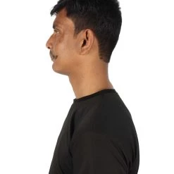 HPO Adult Men's Fake Human Hair Western Doc Mustache | Multiple Color Options