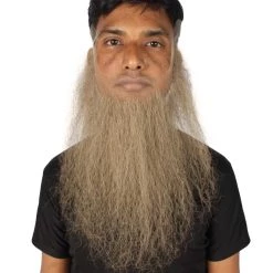 HPO Adult Men's Fake Human Hair Sharp Dressed Man Beard | Multiple Colors