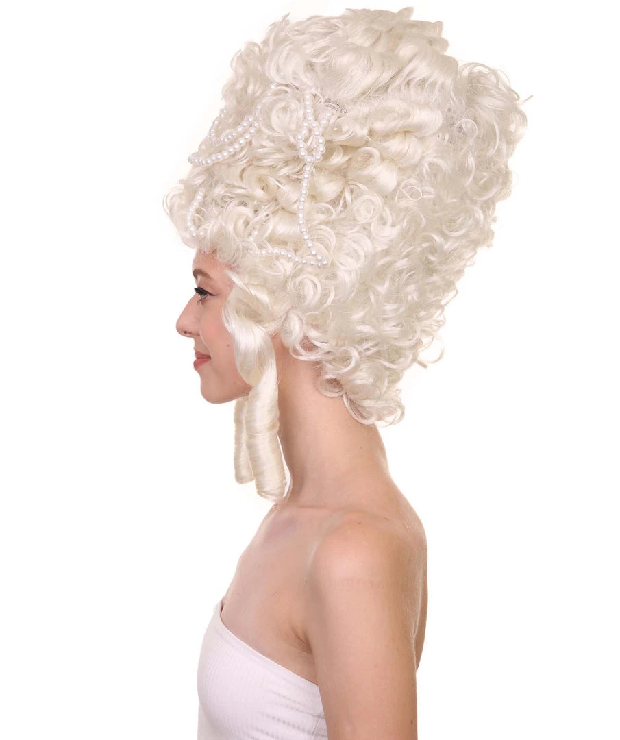Men's Baroque Marie Antoinette Womens Wig | Multiple Colors Historical Wigs | Premium Breathable Capless Cap | Halloween Party Online