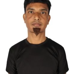 HPO Adult Men's Van Dyke Fake Goatee Beard | Multi Color Options