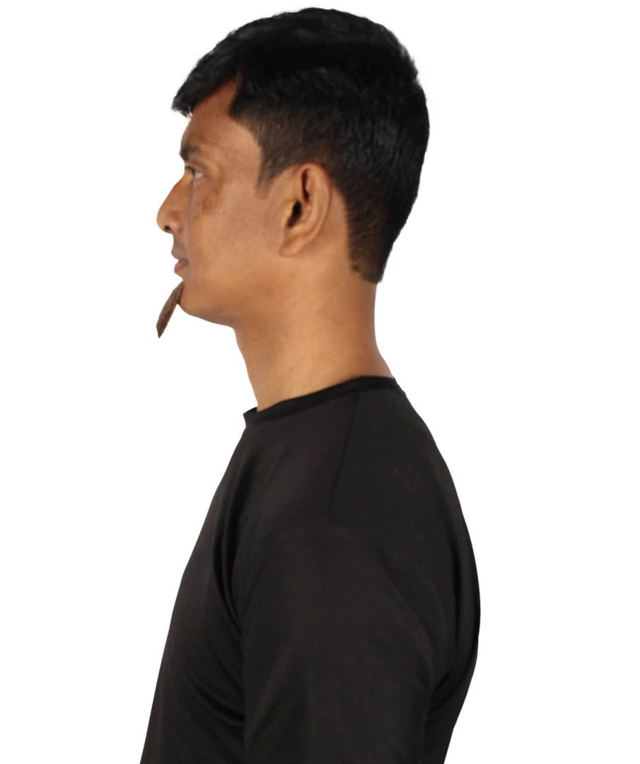 HPO Adult Men's Van Dyke Fake Goatee Beard | Multi Color Options