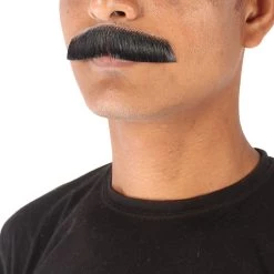 HPO Men's Synthetic Hair Mustache Cosplay Facial Hair