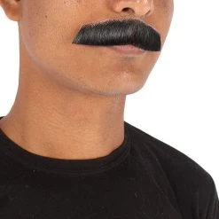 HPO Men's Synthetic Hair Mustache Cosplay Facial Hair
