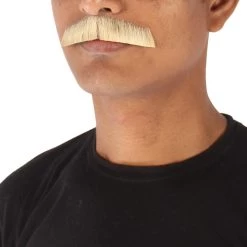 HPO Men's Synthetic Hair Mustache Cosplay Facial Hair