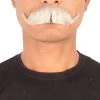 HPO Adult Men's Fake Imperial Human Hair Mustache | Multiple Color Options