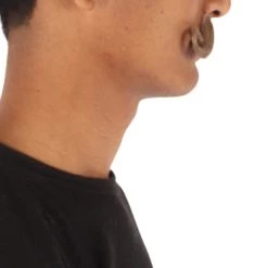 HPO Men's Human Hair Mustache Cosplay Facial Hair