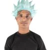 Adult Men's 10" Short Length Spiked Halloween Cosplay Anime Ban Costume Wig, Synthetic Soft Fiber Hair | HPO