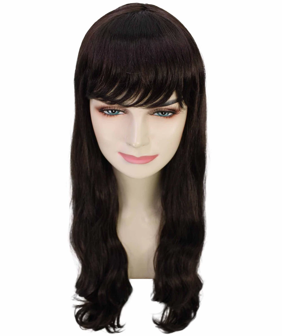 Adult Women's 24" Inch Long Length Halloween Cosplay Queen Of Tejano Costume Wig, Synthetic Soft Fiber Hair, Perfect For Your Next Festival And Group Anime Party! | HPO