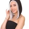 Nunique Adult Women's 13" Inch Long Length Straight 4x4 Lace Front MultiColor E-Girl Gamer Wig, 100% Heat Resistant Fibers, Perfect For Your Everyday Wear And Styling To Your Expectations! | Nunique