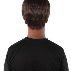 HPO Adult Men's Light Brown Dark Blonde Highlights Stefon Wig With Sideburns