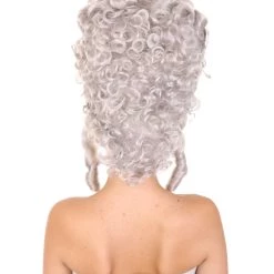 Baroque Marie Antoinette Womens Wig | Multiple Colors Historical Wigs | Premium Breathable Capless Cap | HPO Men's