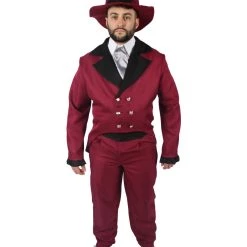 HPO Adult Men's Red Ringmaster Costume Bundle | Multiple Size Options