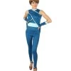 HPO Adult Women's Blue Last Dragon Warrior Costume Bundle