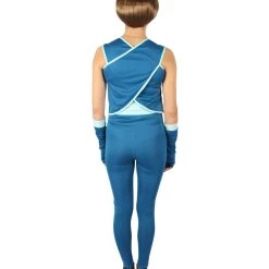 HPO Adult Women's Blue Last Dragon Warrior Costume Bundle