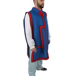 HPO Adult Men's Hunter X Anime Blue Tabard Costume