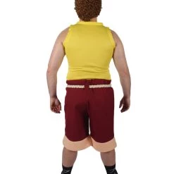 HPO Adult Men's Sea Monster Animated Movie Yellow Tank Top Costume Bundle