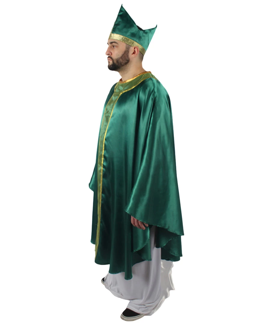 HPO Adults Men's St Patrick's Day Celebration Costume And Green Hat