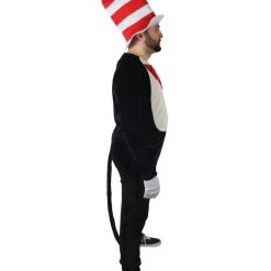 HPO Adult Men's Cat Hat Jumpsuit Costume