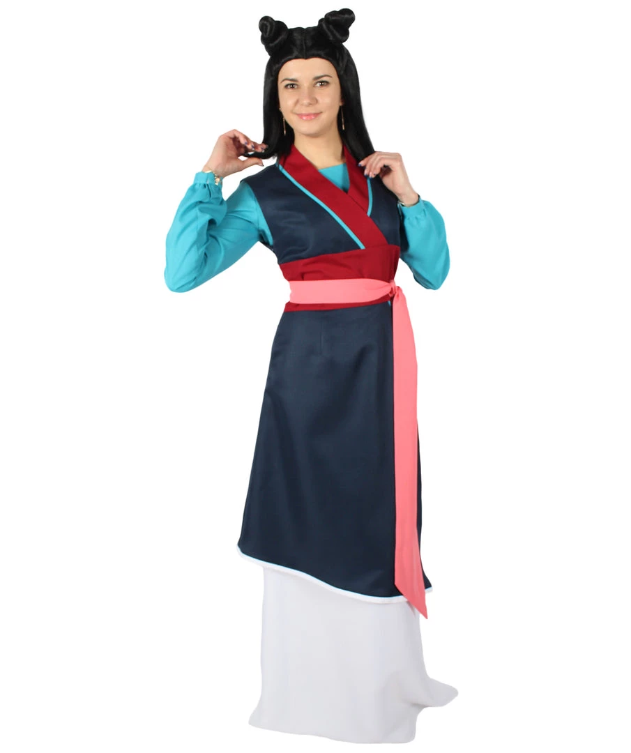 HPO Adult Women's Chinese Warrior Hanfu Costume
