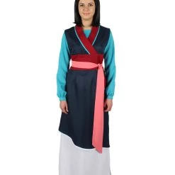 HPO Adult Women's Chinese Warrior Hanfu Costume