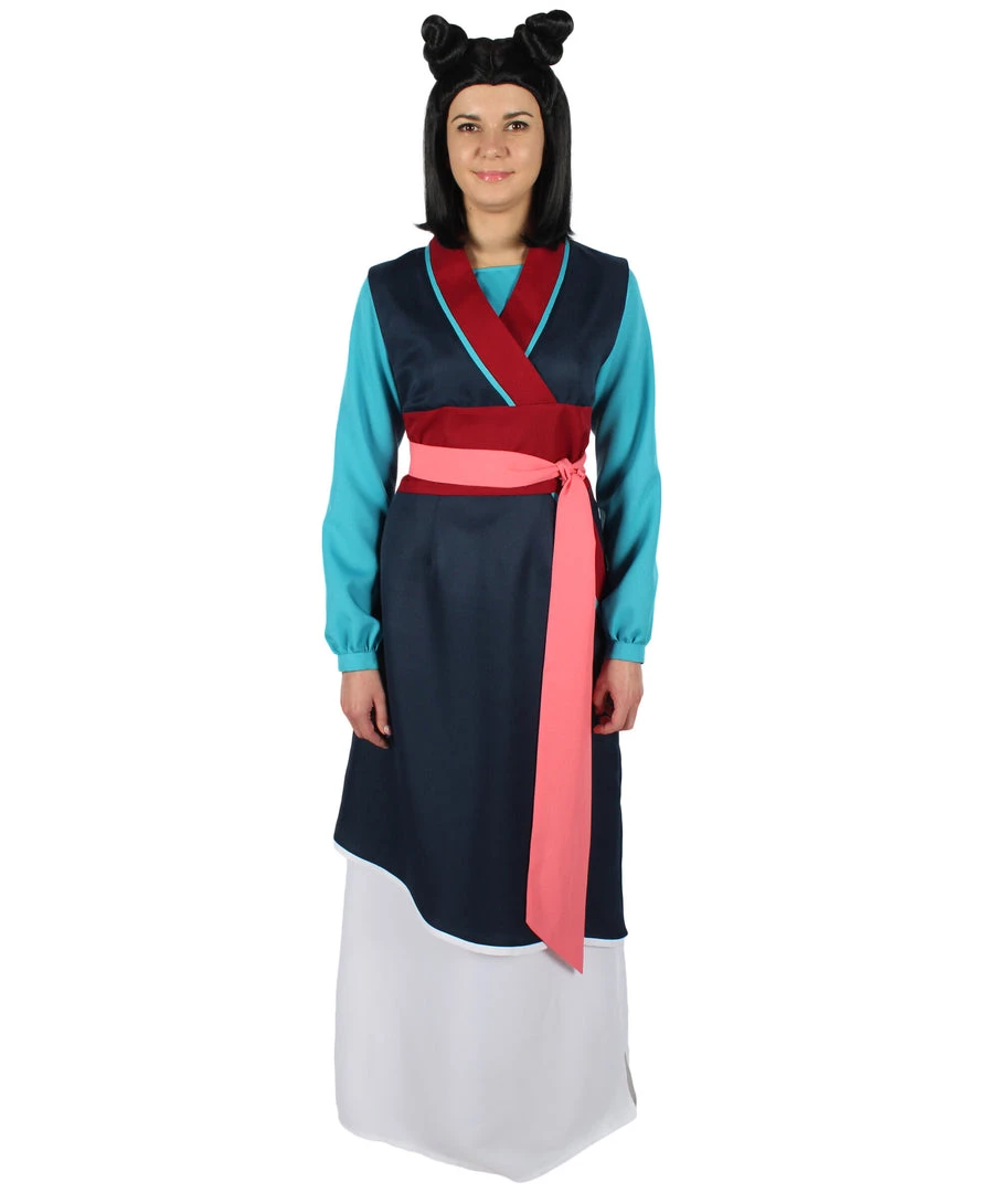 HPO Adult Women's Chinese Warrior Hanfu Costume