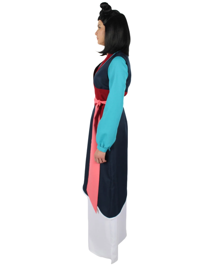 HPO Adult Women's Chinese Warrior Hanfu Costume