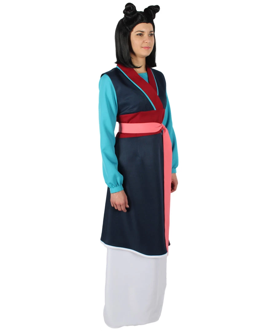 HPO Adult Women's Chinese Warrior Hanfu Costume