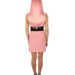 HPO Adult Women's Pink Blossom Superhero Cartoon Costume