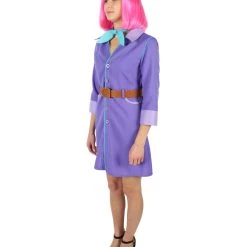 HPO Adult Women's Purple Adventure Jones Grandma Costume