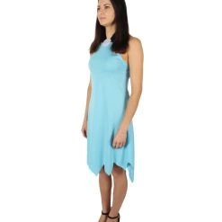 HPO Adult Women's Classis Sitcom Cartoon Light Blue Loincloth Costume