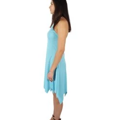 HPO Adult Women's Classis Sitcom Cartoon Light Blue Loincloth Costume