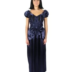 HPO Adult Women's Navy Blue Lady Manor Ballroom Costume