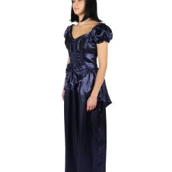 HPO Adult Women's Navy Blue Lady Manor Ballroom Costume